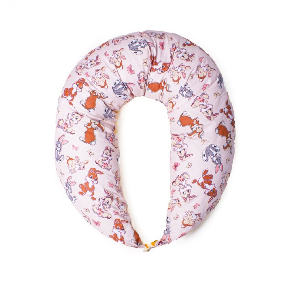 Подушка MirSon для беременных и кормления №8323 Print Line 17-0530 Bambi Бязь 30х170х20 см (2200006200482)