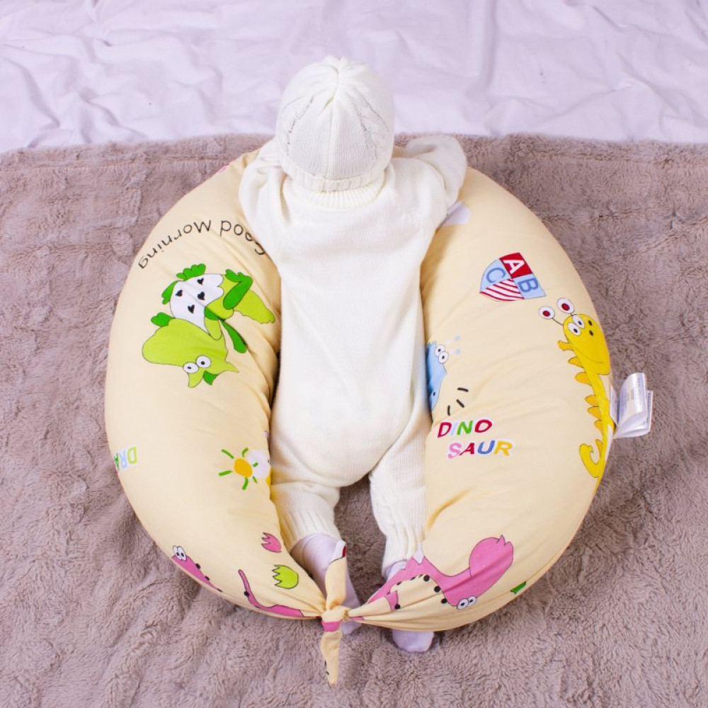 Подушка MirSon для беременных и кормления №8333 Print Line 17-0359 Libreville Бязь 30х170х20 см (2200006200581)