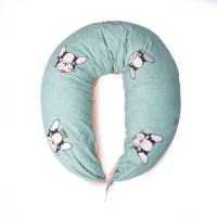 Подушка MirSon для беременных и кормления №8334 Print Line 17-0356 Burkina Faso Бязь 30х170х20 см (2200006200598)