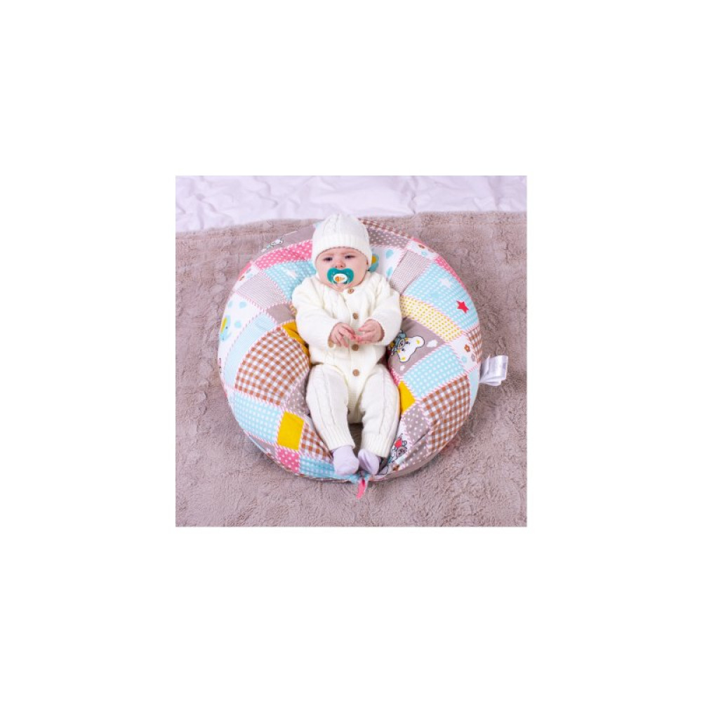 Подушка MirSon для беременных и кормления №8335 Print Line 17-0501 Hello kitty Бязь 30х170х20 см (2200006200604)