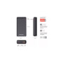 Батарея універсальна ColorWay 20 000 mAh Slim PD/20W, QC/3.0 USB-C/Micro-USB/USB-A Black (CW-PB200LPG3BK-PD)