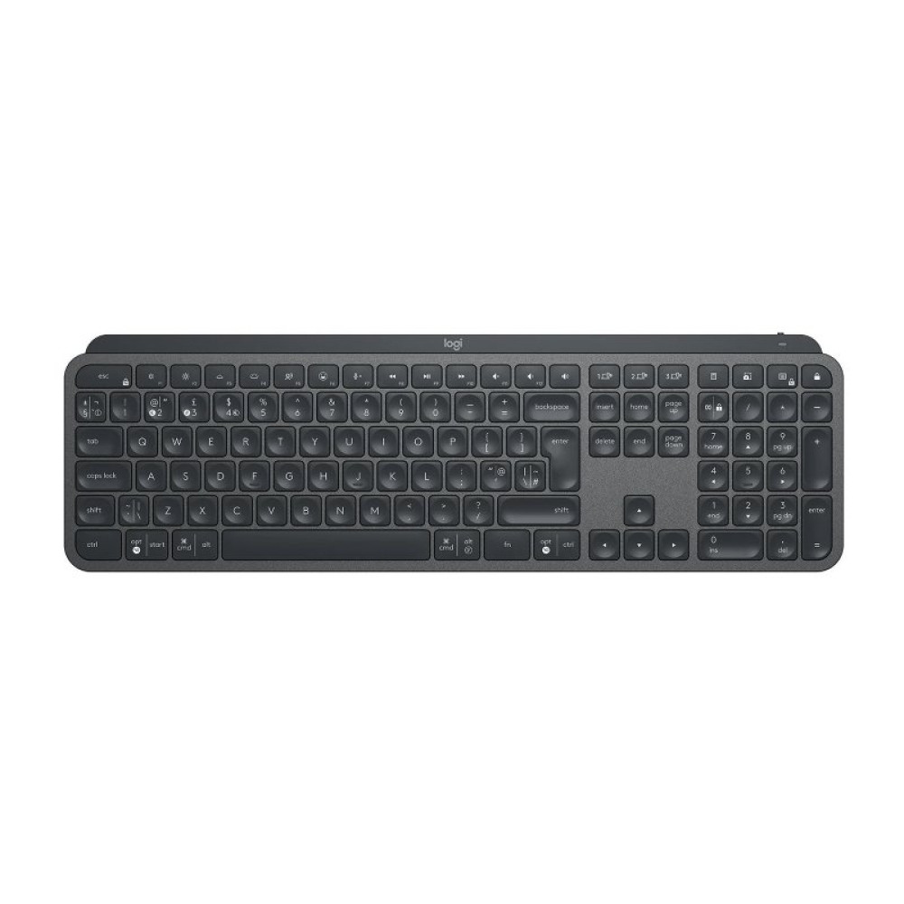 Клавиатура Logitech MX Keys Advanced for Business Wireless Illuminated UA Graphite (920-010251)