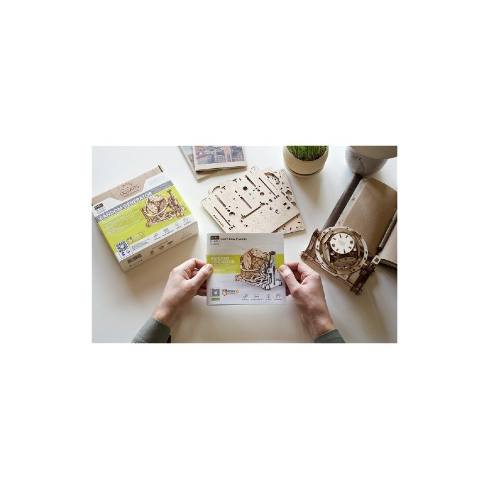 Конструктор Ugears STEM-модель Рандомайзер (6337281) Конструктор Ugears STEM-модель Рандомайзер (6337281)