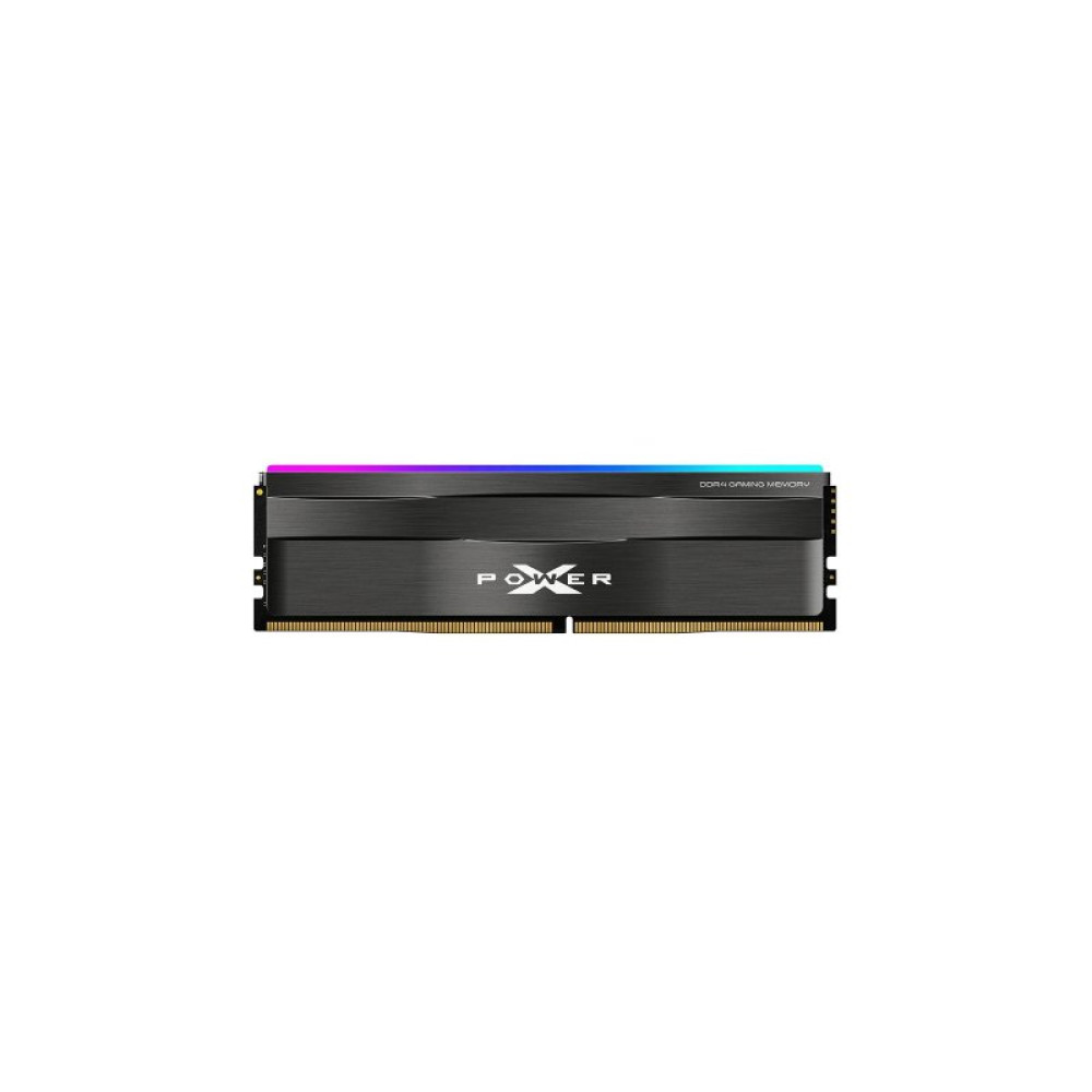 Модуль пам'яті для комп'ютера DDR4 16GB (2x8GB) 3200 MHz XPOWER Zenith RGB Silicon Power (SP016GXLZU320BDD)