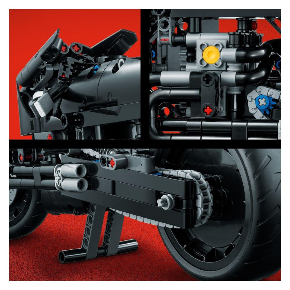 Конструктор LEGO Technic Бетмен: Бетцикл 641 деталь (42155)