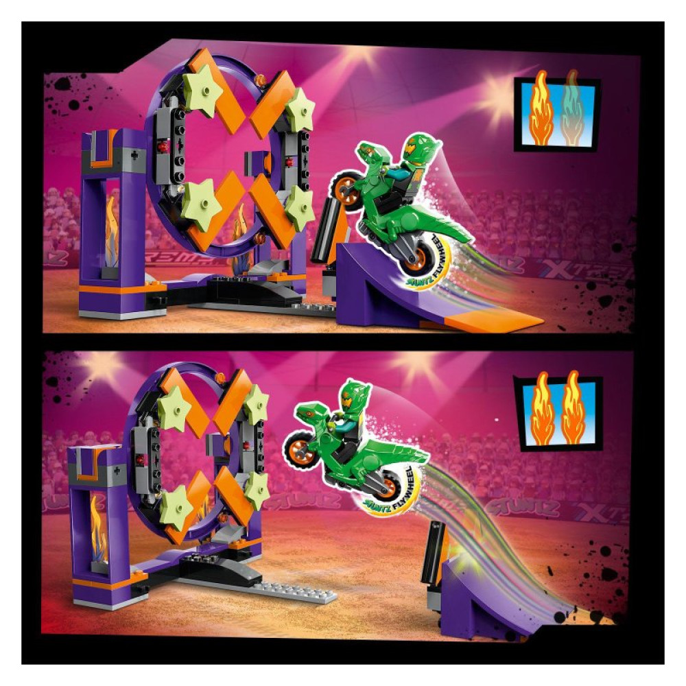 Конструктор LEGO City Stuntz Завдання із каскадерською рампою 144 деталі (60359)