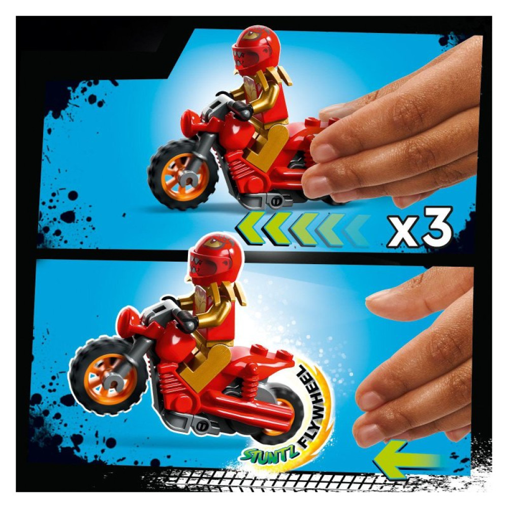 Конструктор LEGO City Stuntz Каскадерское задание с вращением 117 деталей (60360)