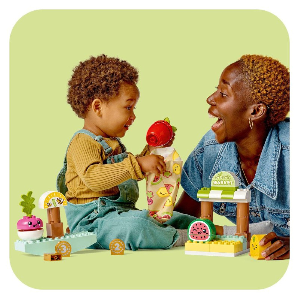 Конструктор LEGO DUPLO My First Органический рынок 40 деталей (10983) Конструктор LEGO DUPLO My First Органический рынок 40 деталей (10983)