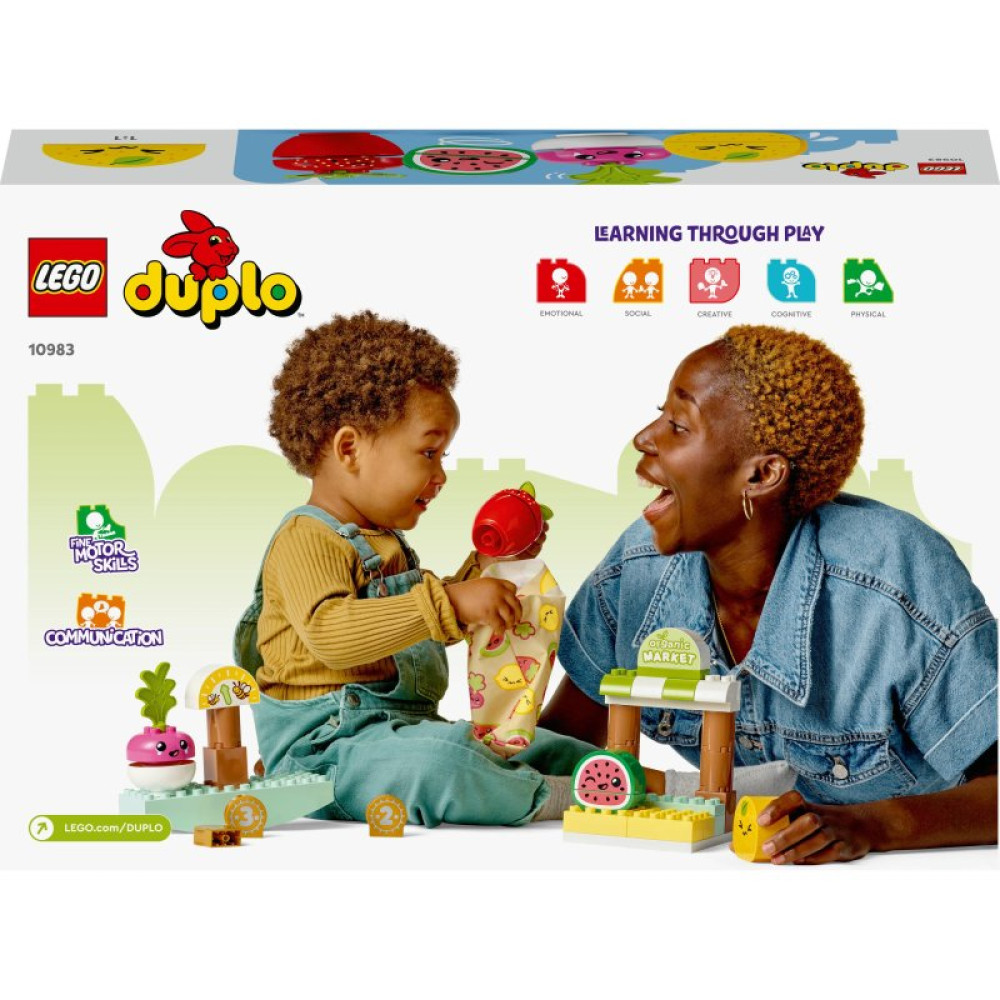 Конструктор LEGO DUPLO My First Органический рынок 40 деталей (10983) Конструктор LEGO DUPLO My First Органический рынок 40 деталей (10983)