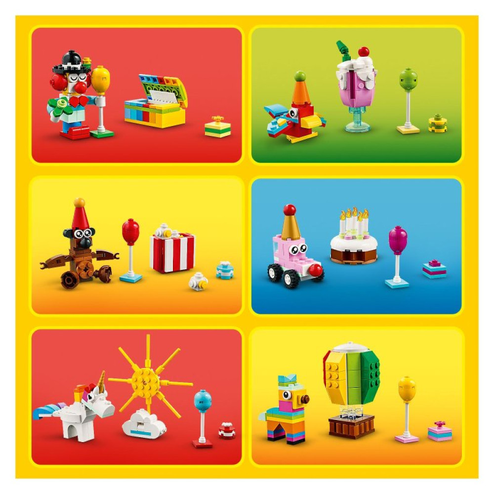 Конструктор LEGO Classic Творческая праздничная коробка 900 деталей (11029)