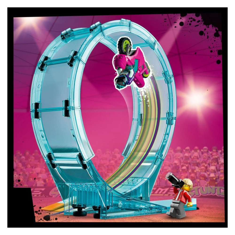 Конструктор LEGO City Stuntz Невероятное задание для каскадеров 385 деталей (60361)