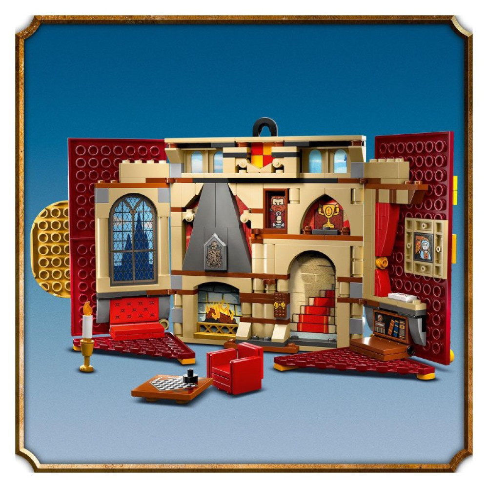 Конструктор LEGO Harry Potter Прапор гуртожитку Ґрифіндор 285 деталей (76409)