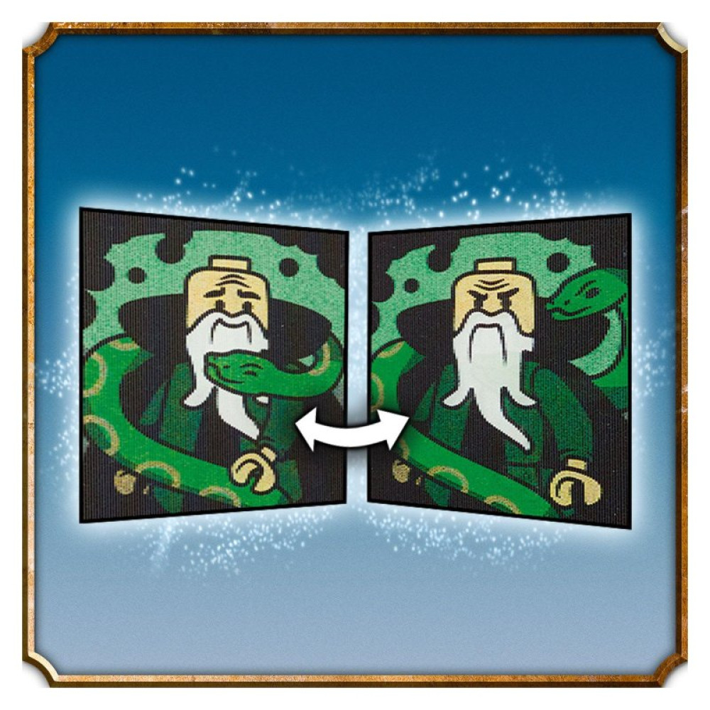 Конструктор LEGO Harry Potter Прапор гуртожитку Слизерин 349 деталей (76410)