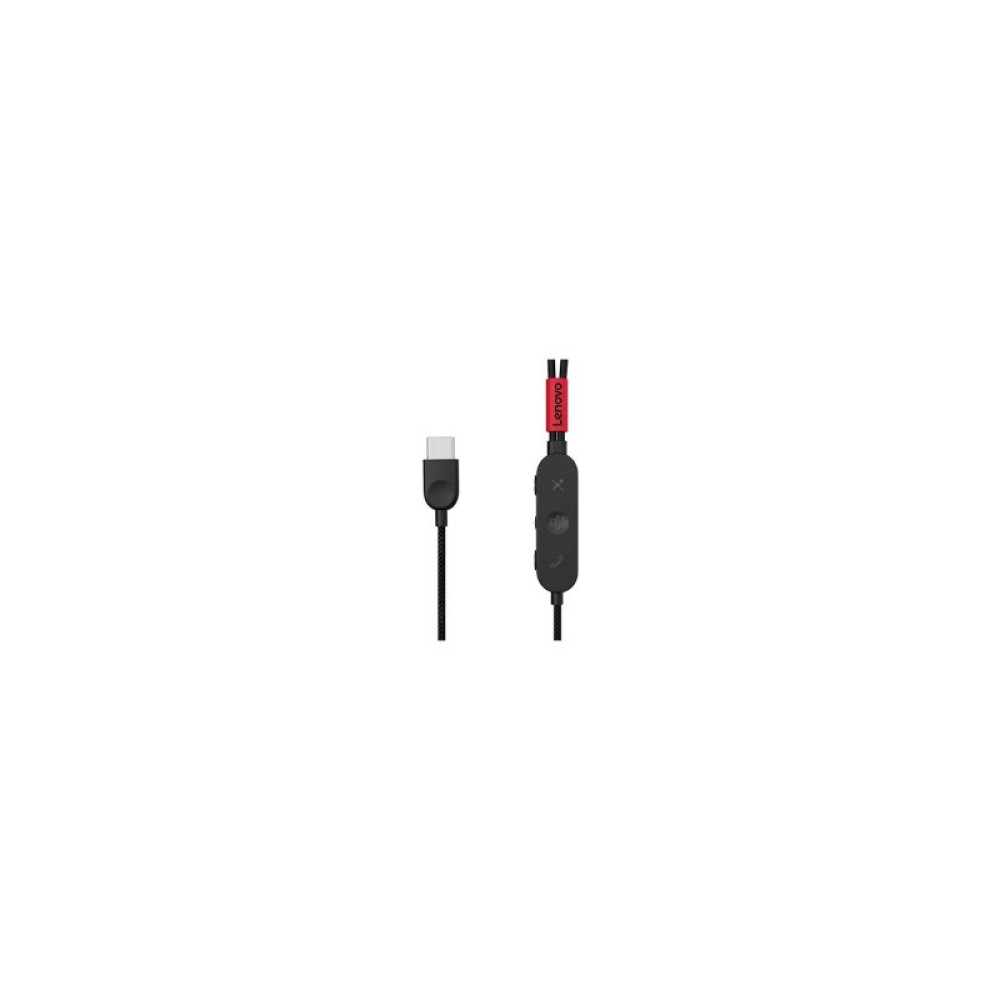 Наушники Lenovo Go USB-C ANC earphone (4XD1C99220)