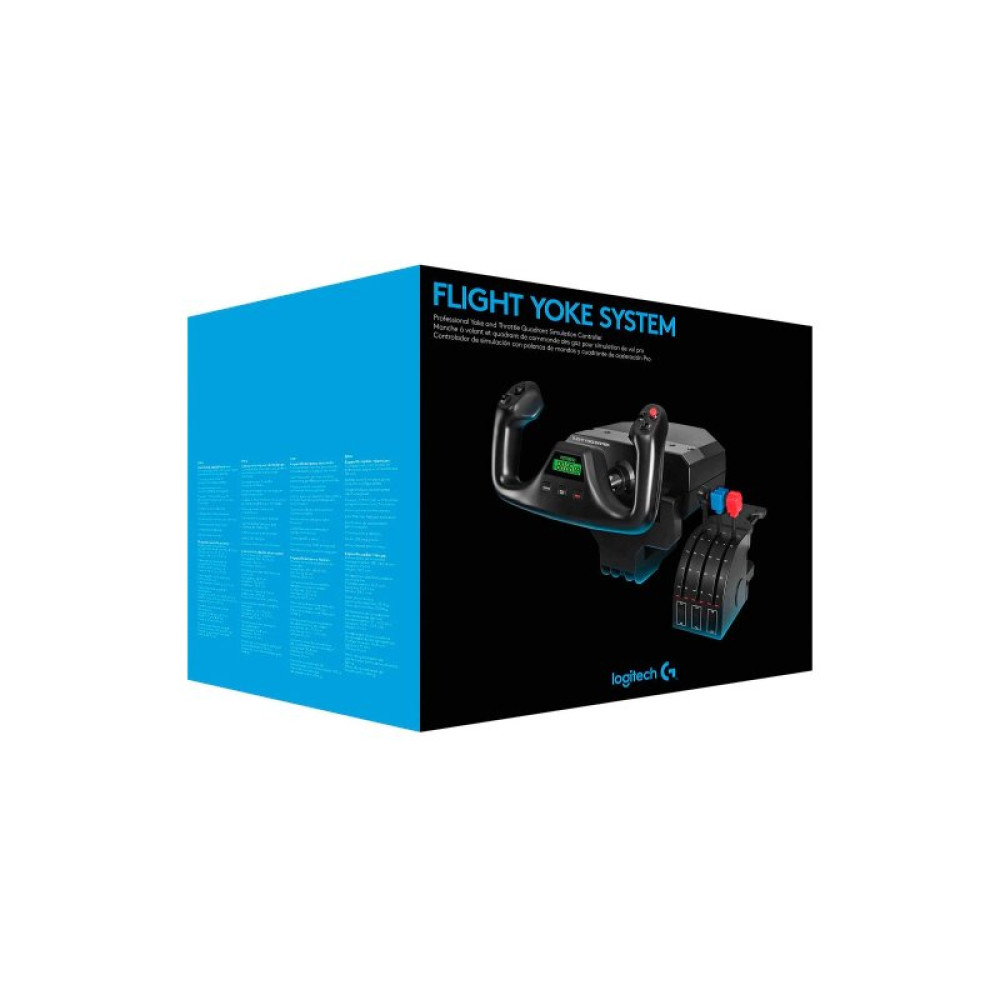 Кермо Logitech G Saitek PRO Flight Yoke System (945-000004)