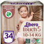 Підгузок Libero Touch 5 10-14 кг 34 шт (7322541092003) Підгузок Libero Touch 5 10-14 кг 34 шт (7322541092003)