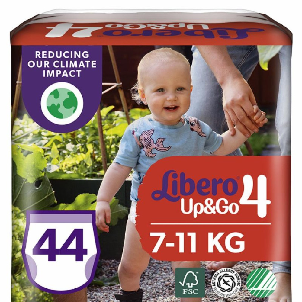 Подгузник Libero UpGo 4 7-11 кг 44 шт (7322541089409) Подгузник Libero UpGo 4 7-11 кг 44 шт (7322541089409)