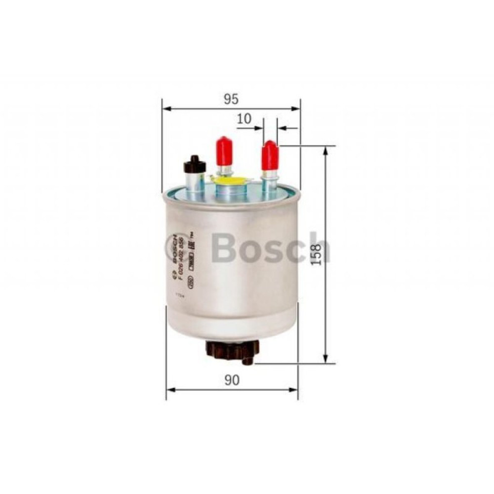 Фільтр паливний Bosch F026402856