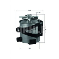 Фильтр топливный Mahle KLH44/22