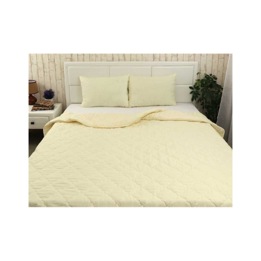 Подушка Руно Силиконовая молочная 50х70 см (310.52СЛУ_Молочний)