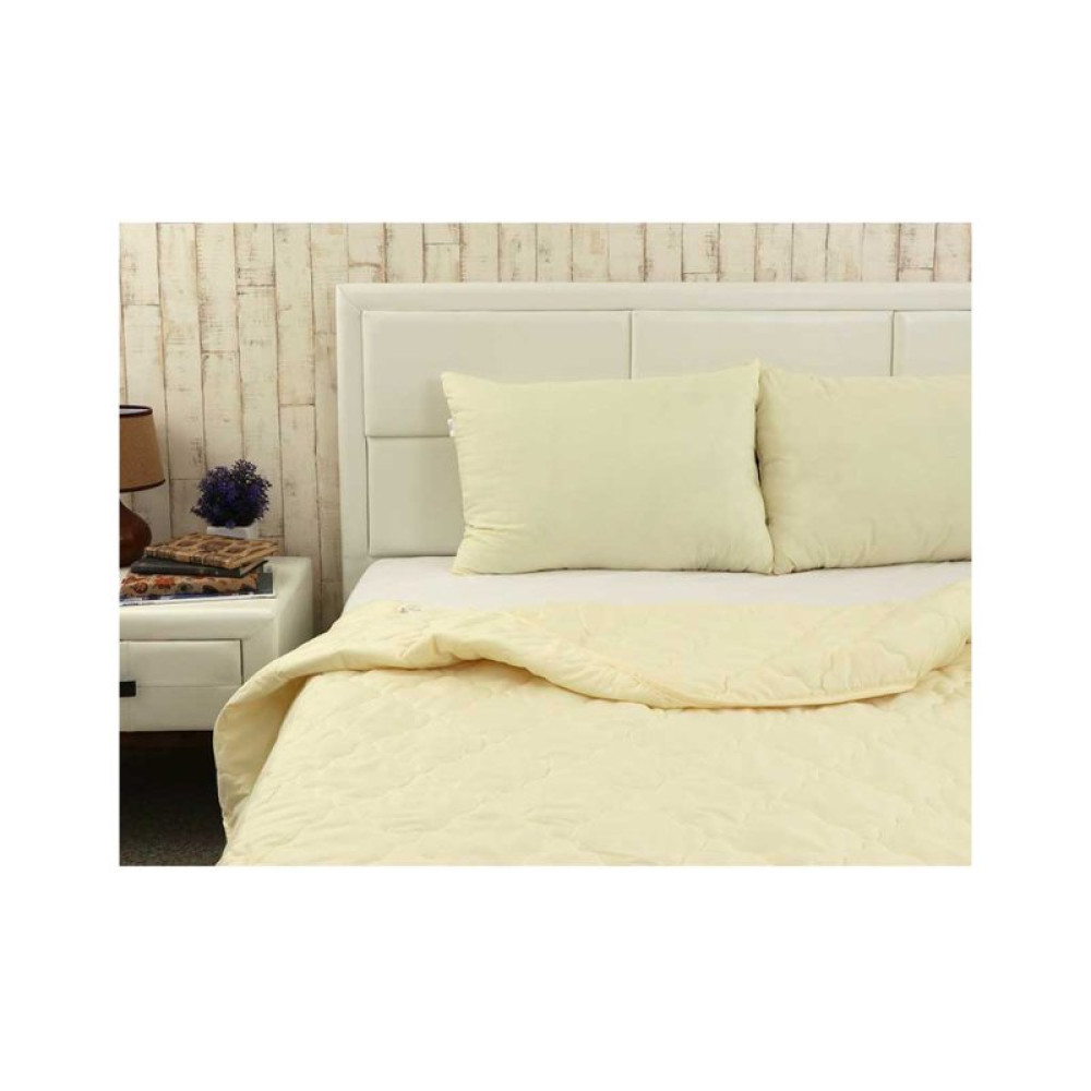 Подушка Руно Силиконовая молочная 50х70 см (310.52СЛУ_Молочний)