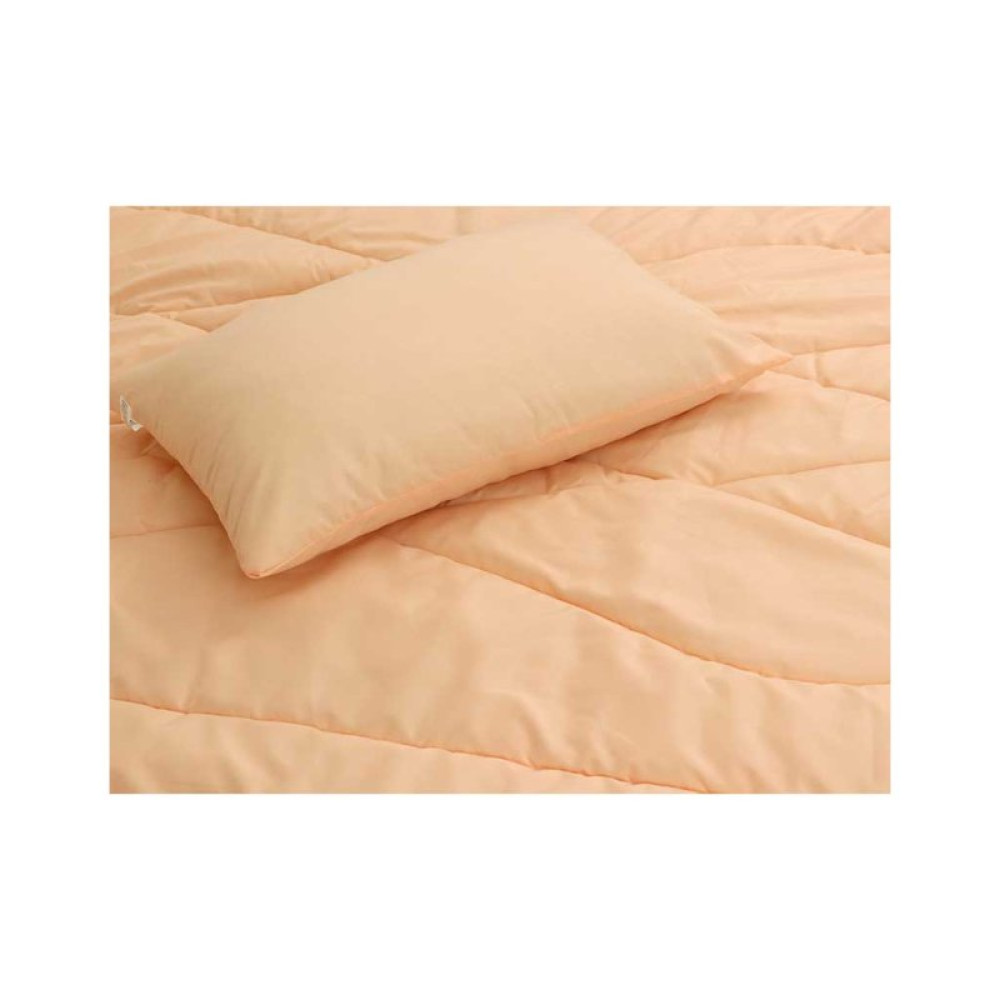 Подушка Руно Силиконовая персиковая 50х70 см (310.52СЛУ_Персиковий)