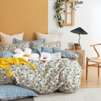 Постельное белье Home Line Шафран сатин евро (163956)