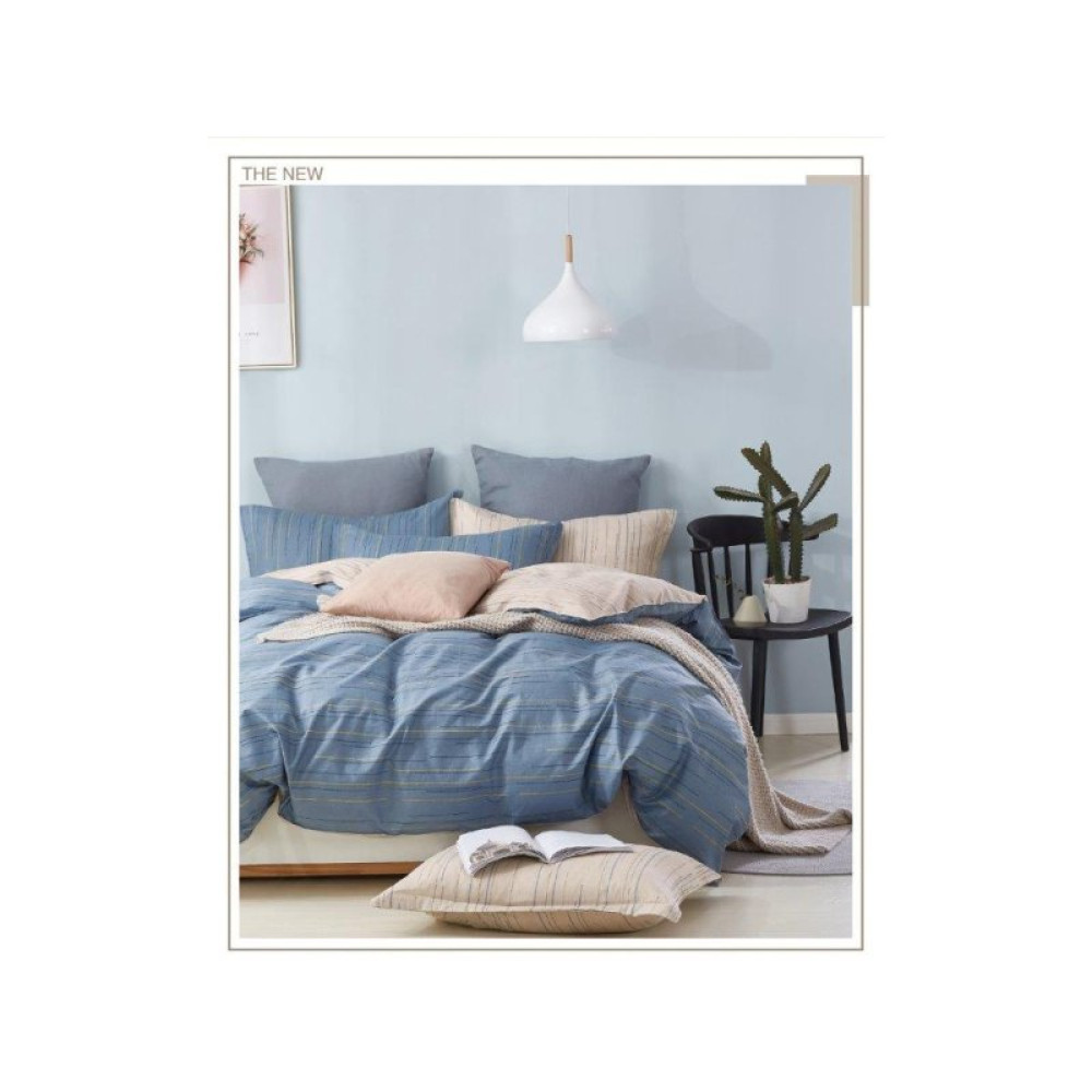 Постельное белье Home Line Ниуэ бязь премиум двуспальный (149167) Постельное белье Home Line Ниуэ бязь премиум двуспальный (149167)