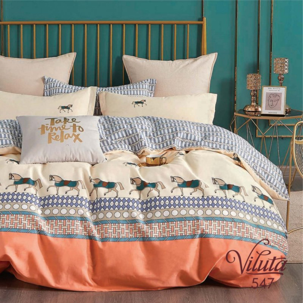 Постельное белье Viluta 547 Сатин твил семейный (547 sm) Постельное белье Viluta 547 Сатин твил семейный (547 sm)