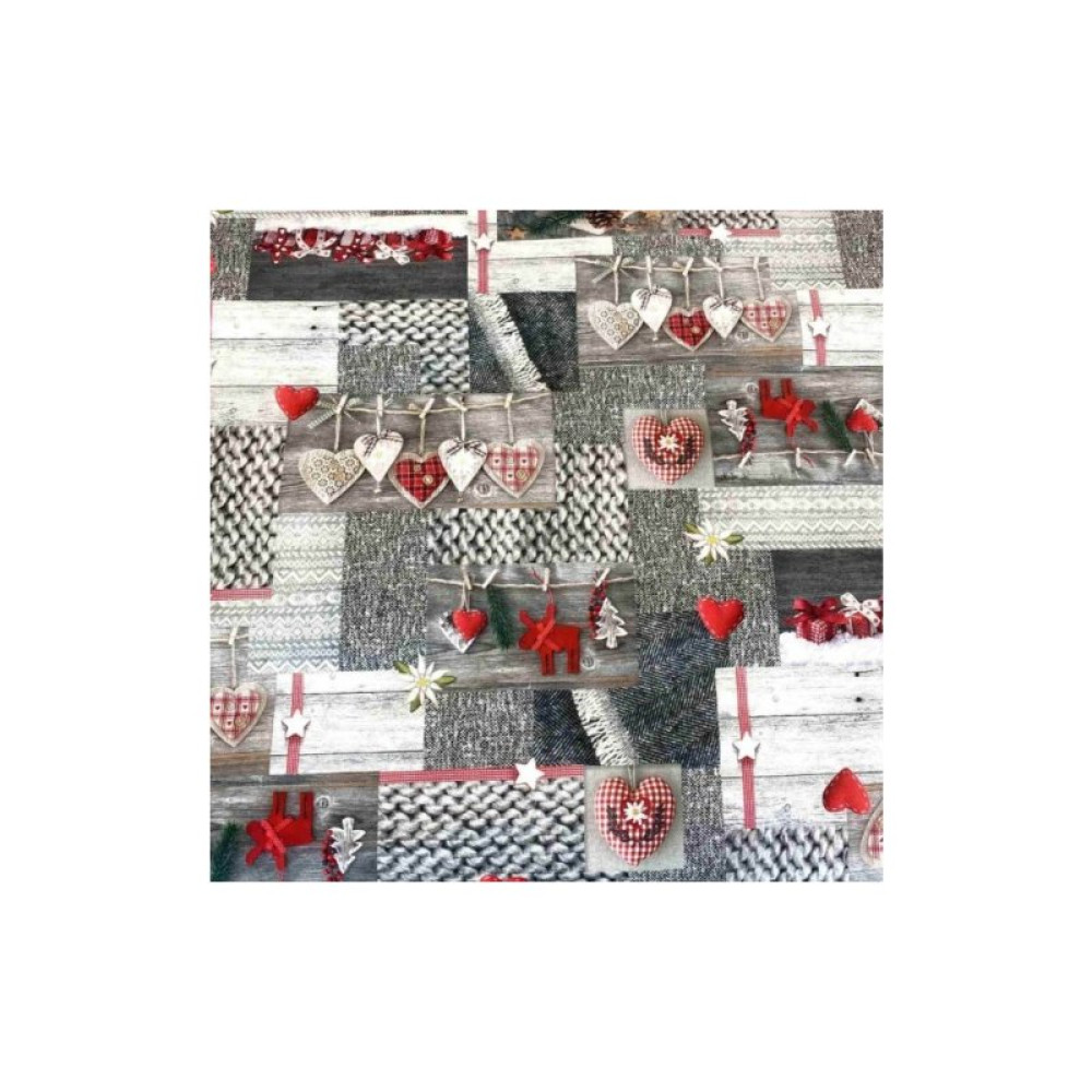 Постільна білизна Прованс Digitale Red 215х200 євро (4823093424180)