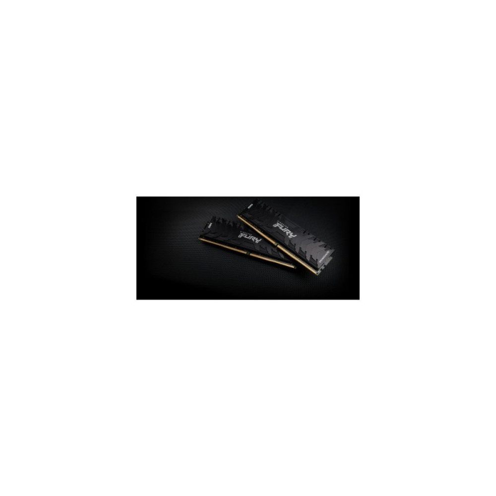 Модуль пам'яті для комп'ютера DDR4 8GB 2666 MHz RenegadeBlack Kingston Fury (ex.HyperX) (KF426C13RB/8)