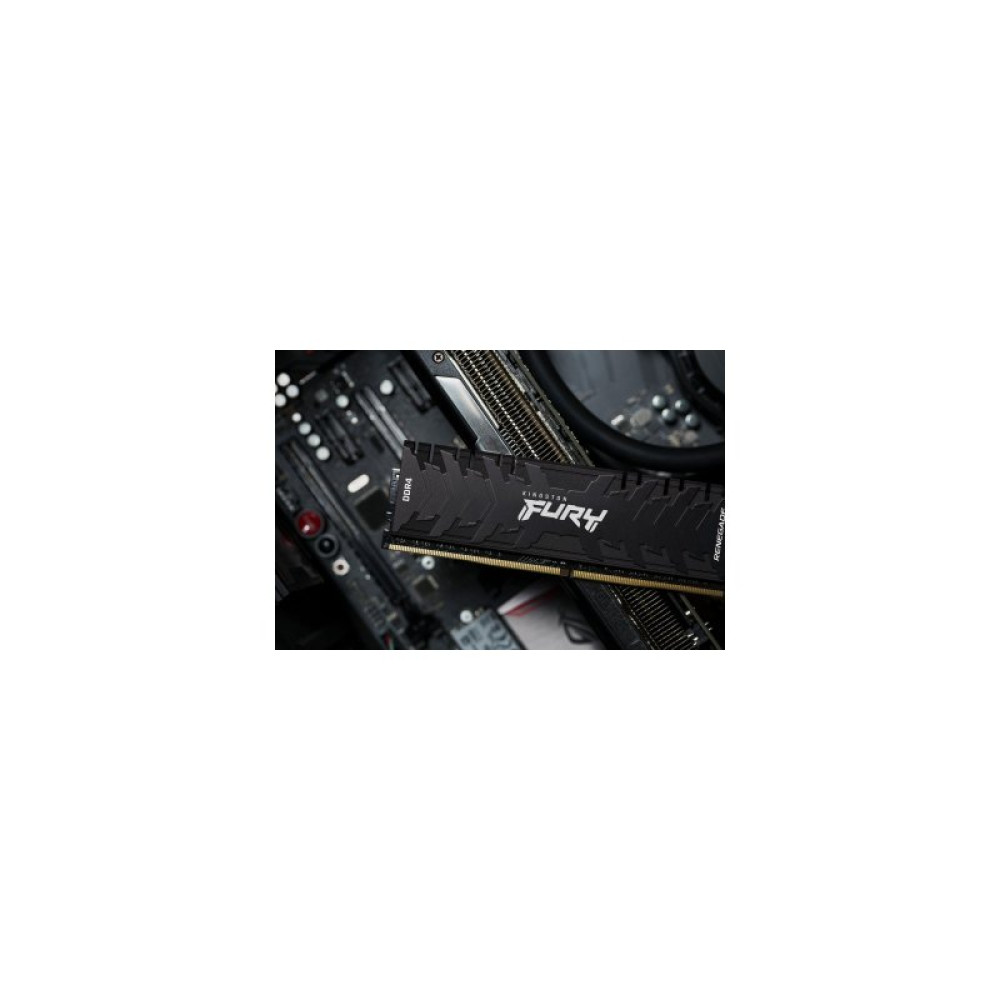 Модуль пам'яті для комп'ютера DDR4 8GB 2666 MHz RenegadeBlack Kingston Fury (ex.HyperX) (KF426C13RB/8)