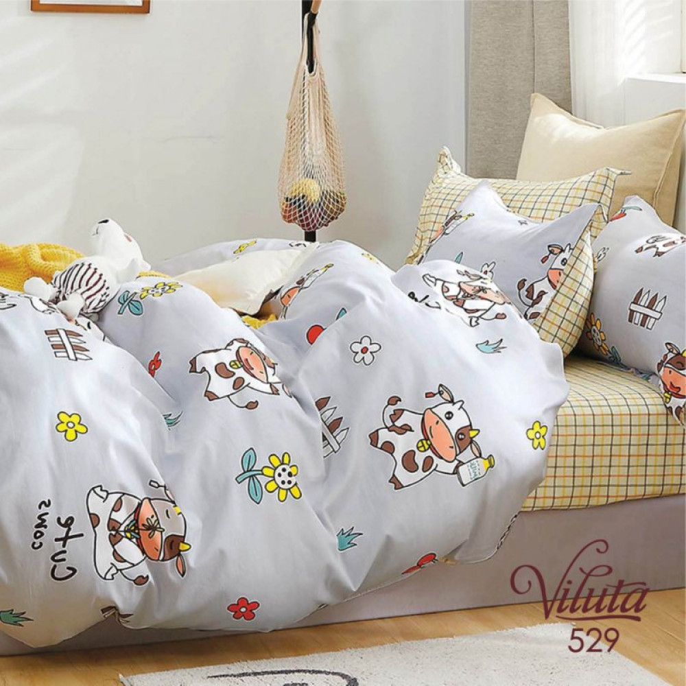 Постельное белье Viluta Сатин Твил 529 214х150 подростковый (529 pd) Постельное белье Viluta Сатин Твил 529 214х150 подростковый (529 pd)