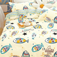 Постельное белье Viluta Сатин Твил 595 214х150 подростковый (595_pd)