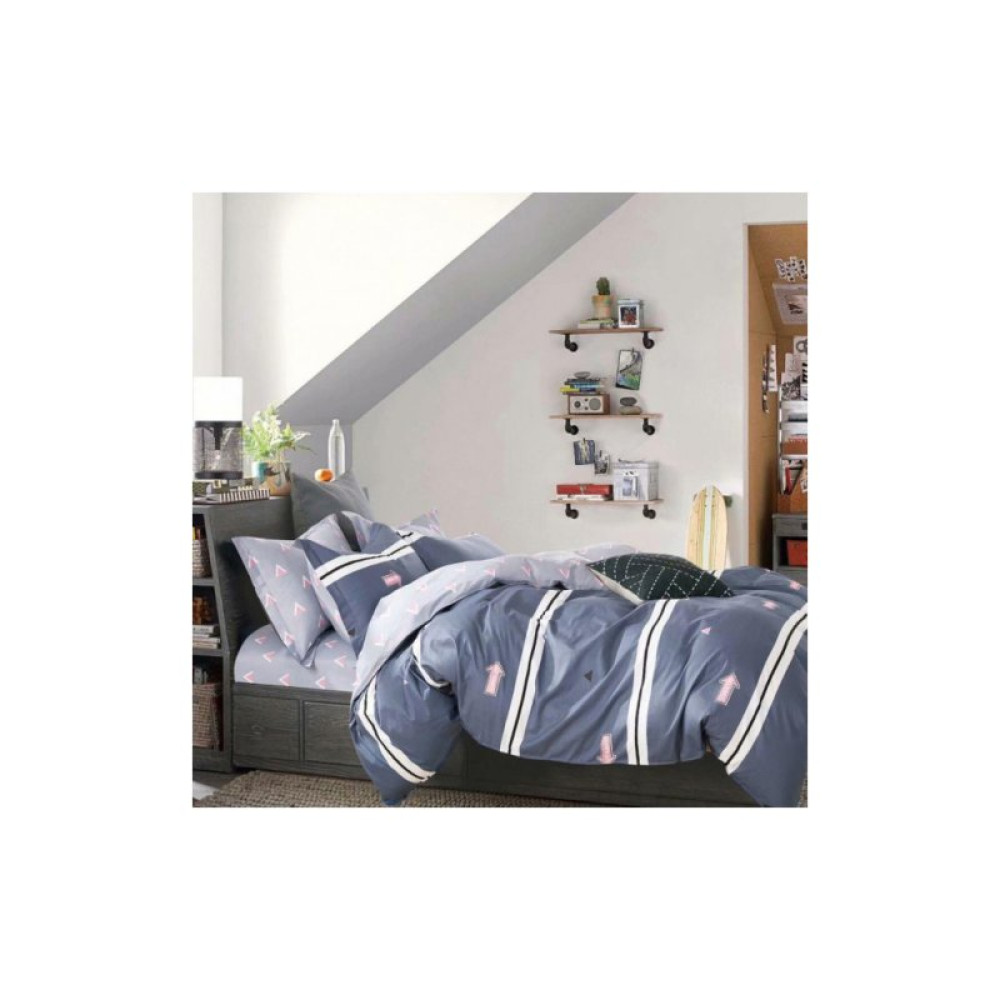 Постільна білизна MirSon Сатин 22-1102 Ivonna 220х240 - King Size (2200001183162)_