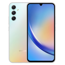 Мобільний телефон Samsung Galaxy A34 5G 6/128Gb Silver (SM-A346EZSASEK)