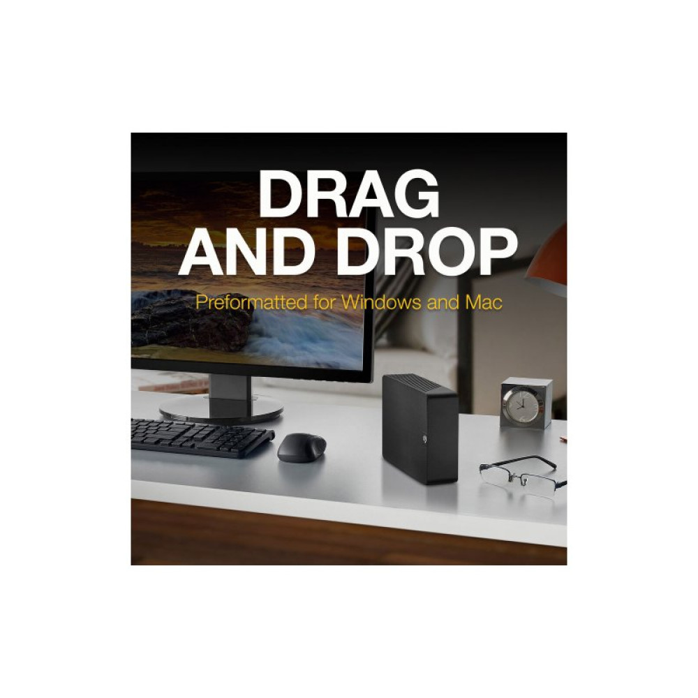 Зовнішній жорсткий диск 3.5" 6TB Expansion Desktop Seagate (STKR6000400)