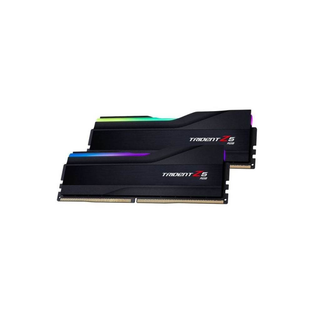 Модуль памяти для компьютера DDR5 32GB (2x16GB) 6800 Trident Z5 RGB Black G.Skill (F5-6800J3445G16GX2-TZ5RK)