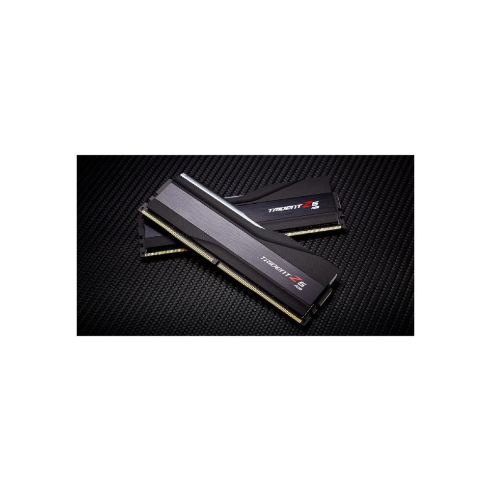 Модуль памяти для компьютера DDR5 32GB (2x16GB) 6800 Trident Z5 RGB Black G.Skill (F5-6800J3445G16GX2-TZ5RK)