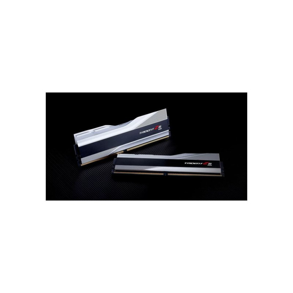 Модуль памяти для компьютера DDR5 32GB (2x16GB) 6800 Trident Z5 RGB Silver G.Skill (F5-6800J3445G16GX2-TZ5RS)