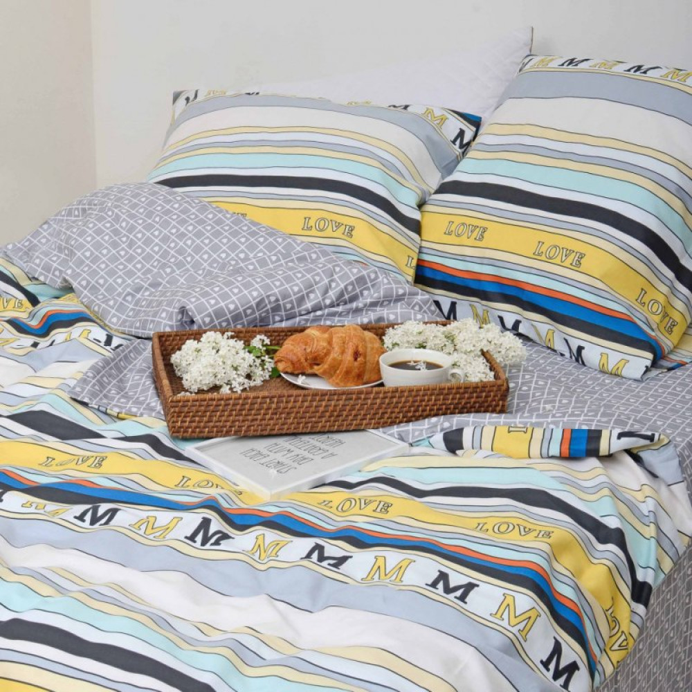 Постельное белье Viluta 535 Сатин Твил евро (2000000043890)