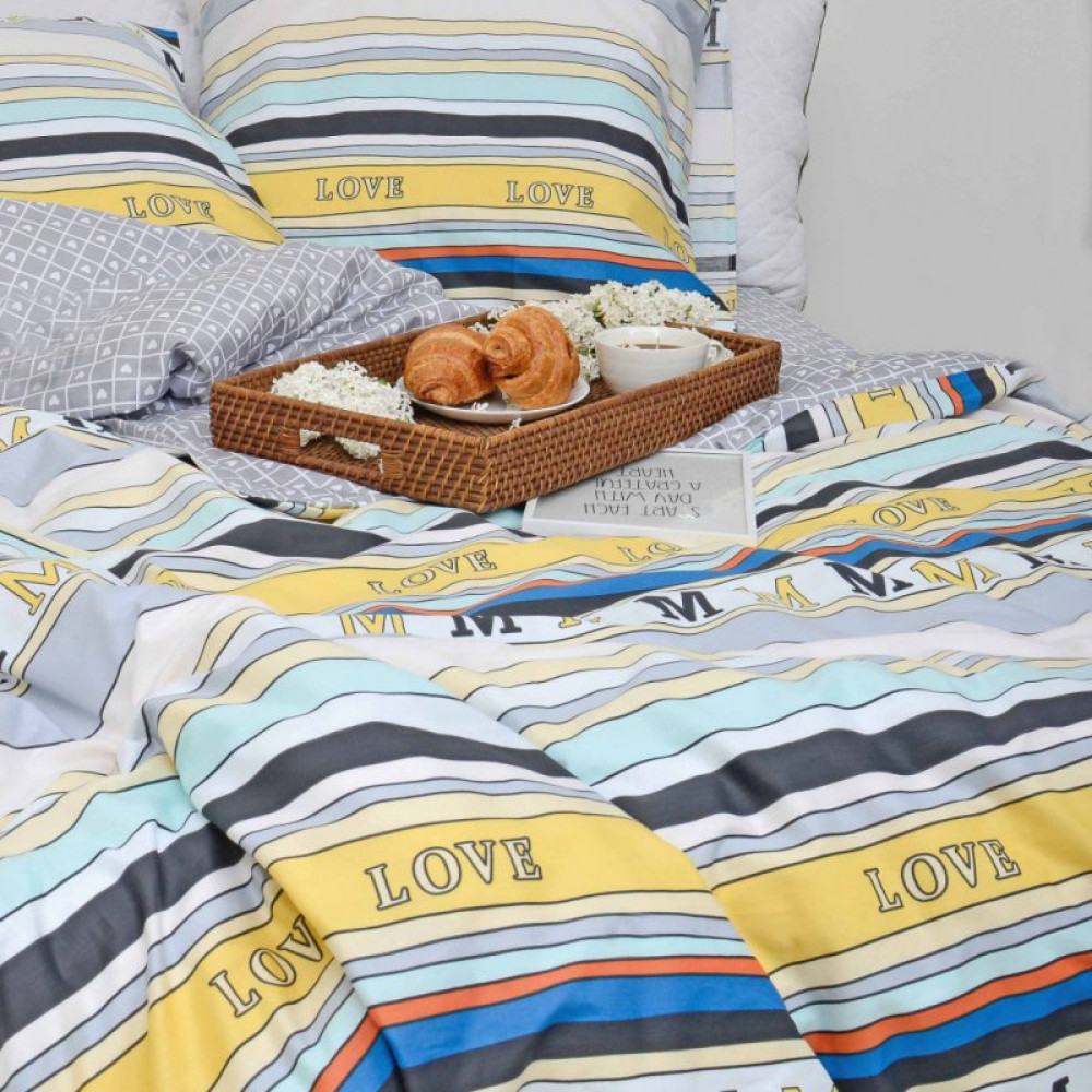 Постельное белье Viluta 535 Сатин Твил евро (2000000043890)