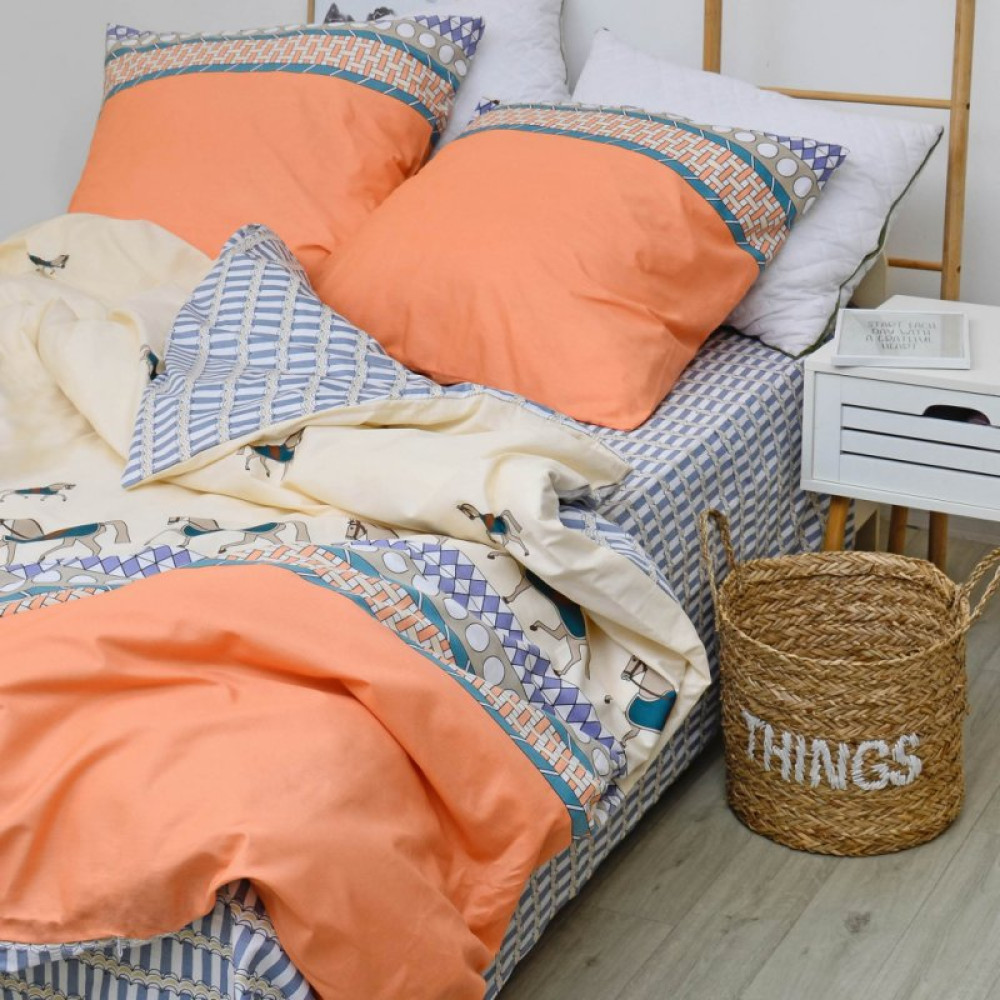 Постельное белье Viluta 547 Сатин Твил евро (2000000043586)