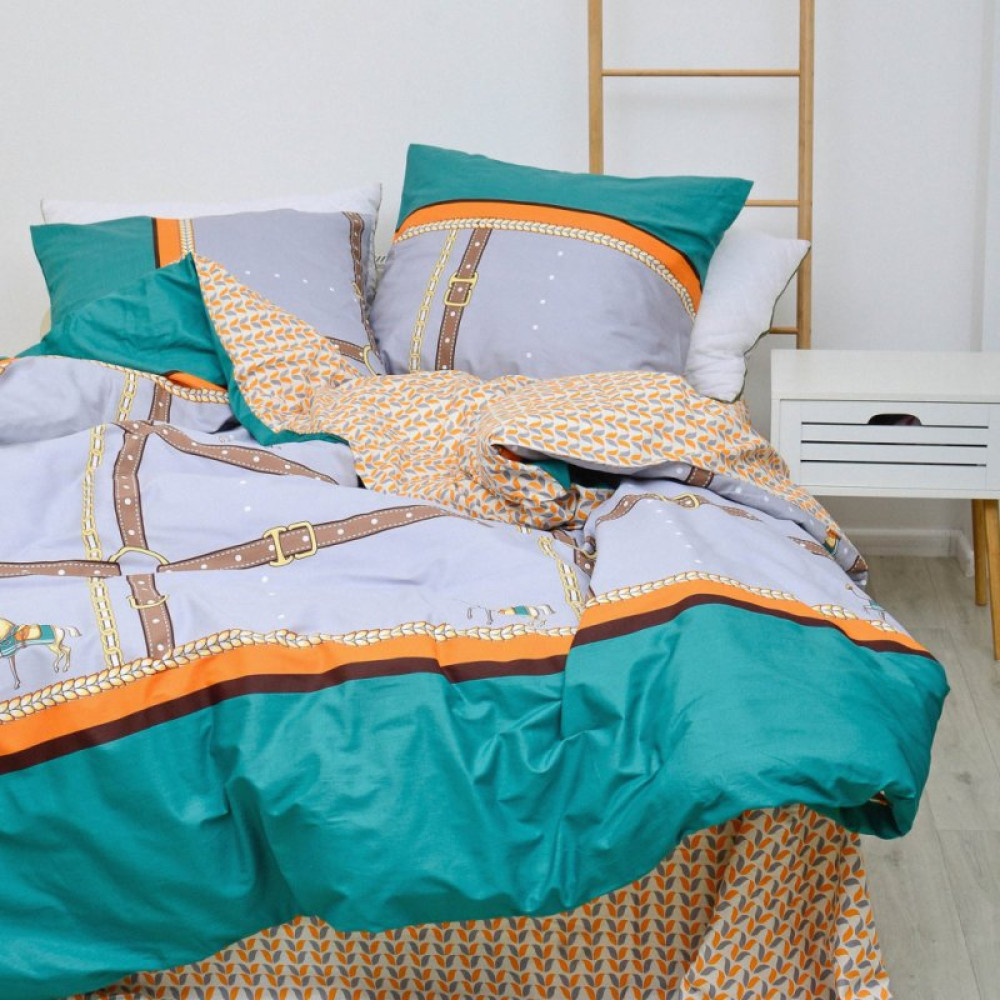 Постельное белье Viluta 552 Сатин Твил евро (2000000043630)