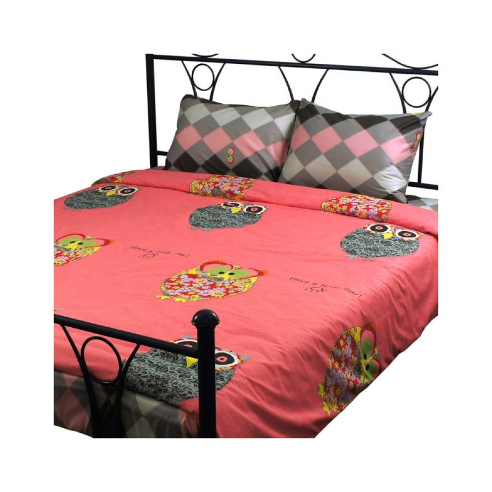 Постельное белье Руно Owl сатин набивной евро (845.137К_Owl)