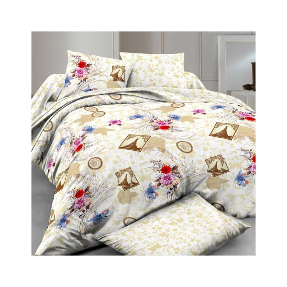 Постільна білизна Руно Paris сатин набивний євро (845.137К_Paris)