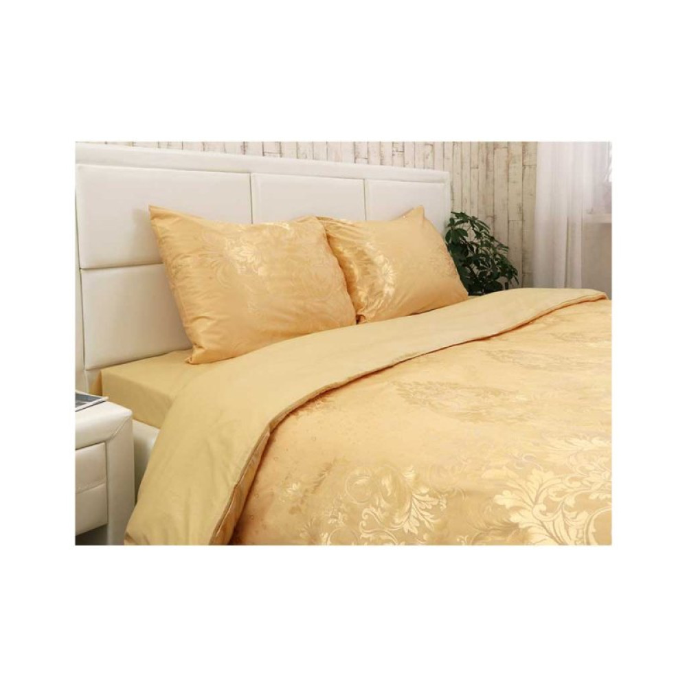 Постільна білизна Руно АЖ Золотий сатин набивний полуторний (1.137АЖ_ЗолотоА)