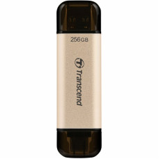 USB флеш накопитель Transcend 256GB JetFlash 930 Gold-Black USB 3.2/Type-C (TS256GJF930C)