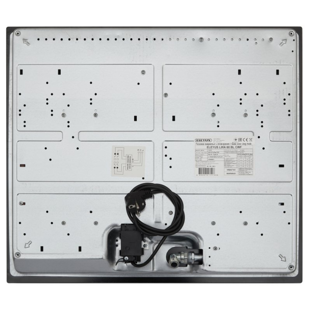 Варочная поверхность Eleyus LIRA 60 BL CWF