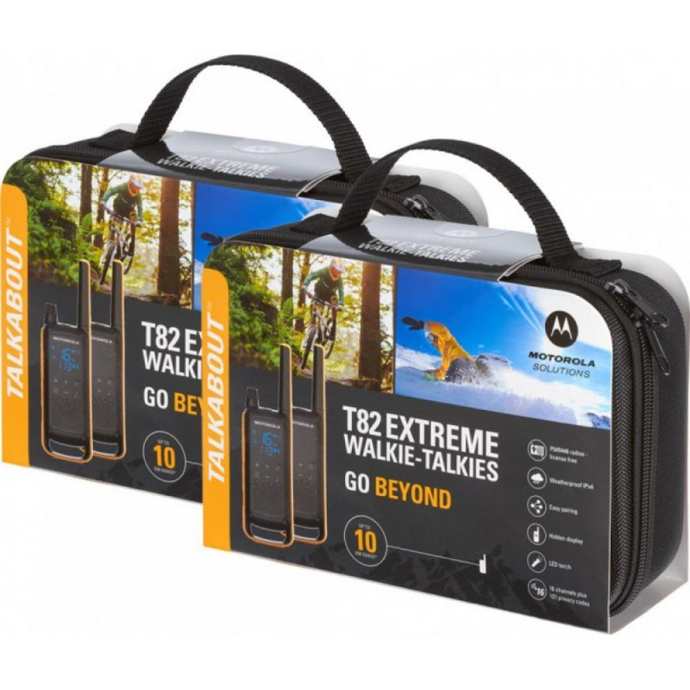 Портативна рація Motorola T82 EXT QUAD ActiveTeam (T82_EXT_QUAD_ActiveTeam)_